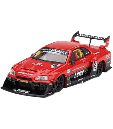 ignition model 1/18 Nissan Skyline 2000 GT-ES (C210) Red Finished